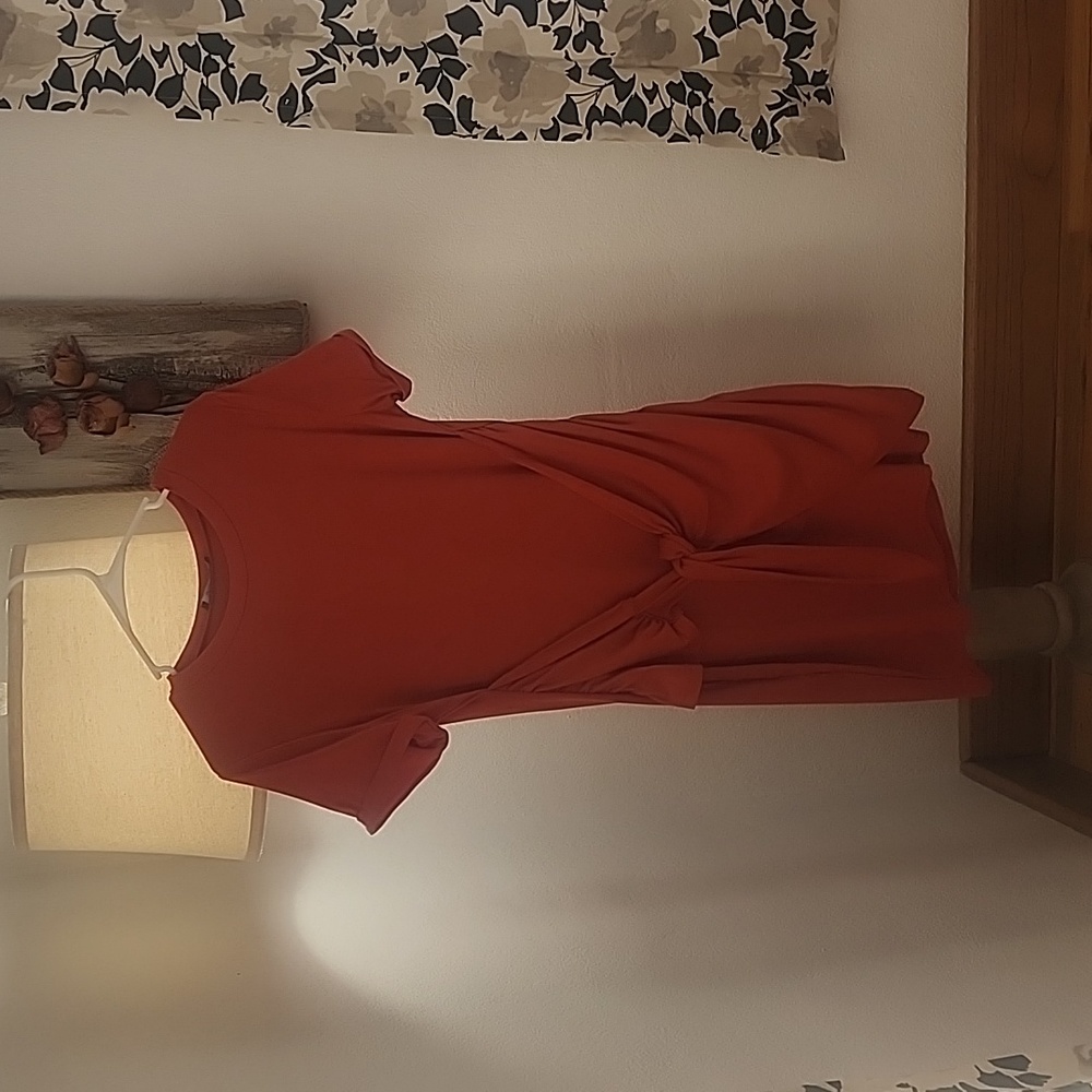 Lillusory wrap dress